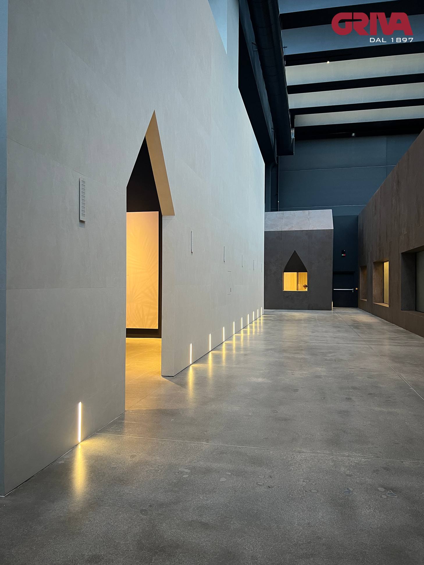 elementi architettonici rivestiti in lastre ceramiche Laminam